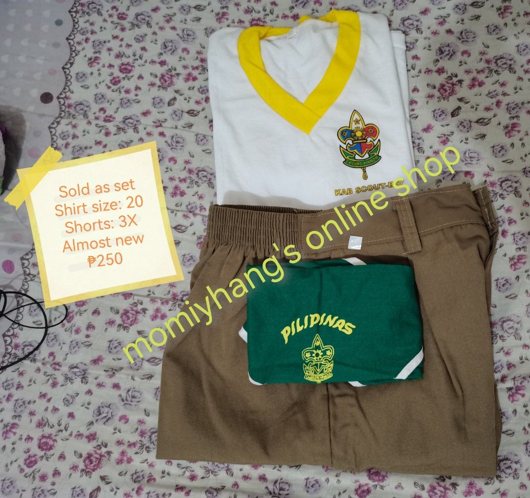 Kab scout uniform, Babies & Kids, Babies & Kids Fashion on Carousell