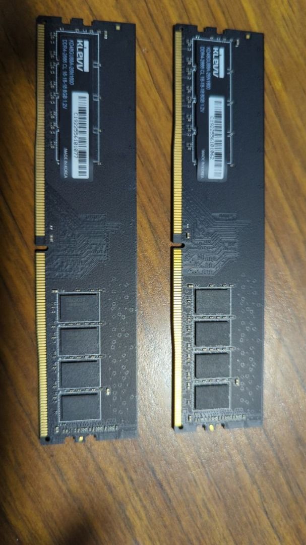 Klev 2x8GB DDR4 2666, Computers Tech, Parts Accessories
