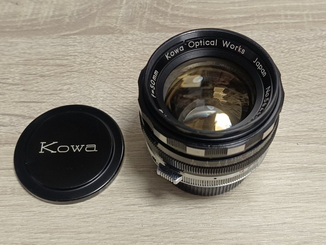 Kowa Optical Works Prominar 50mm F1.4, 攝影器材, 鏡頭及裝備- Carousell