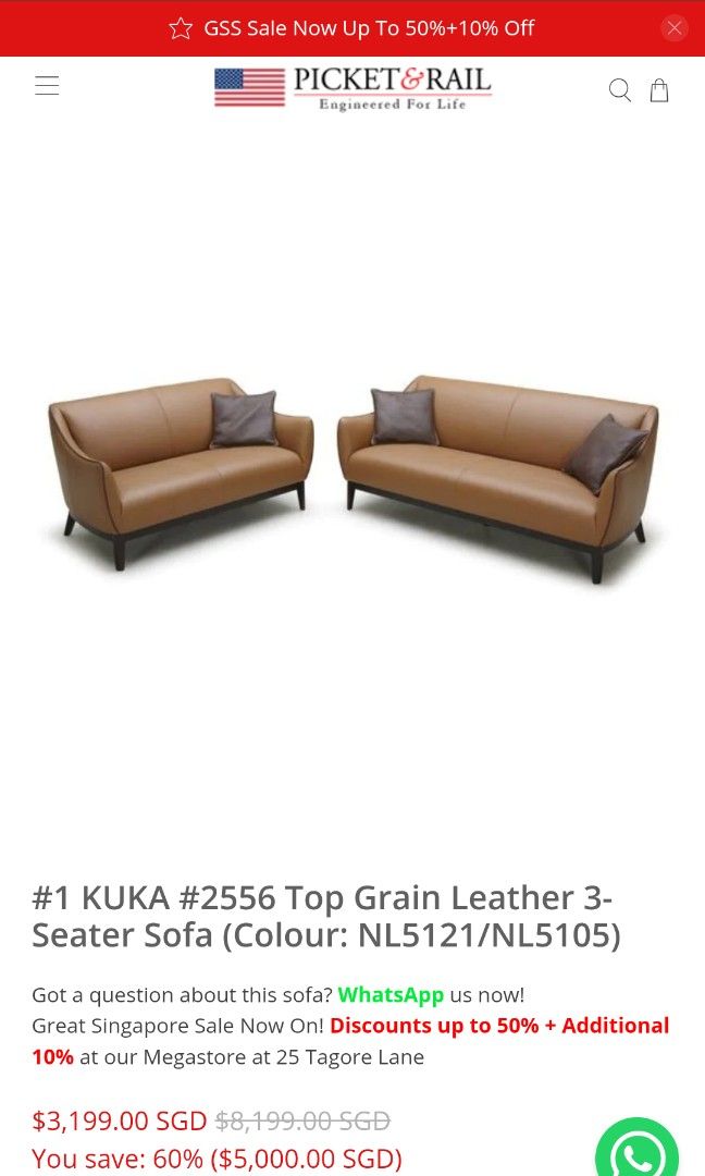 Kuka Sofa Singapore Review Baci Living Room