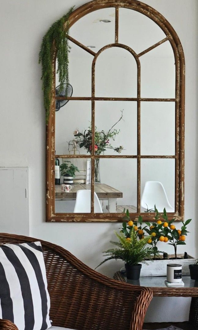 Large online rustic mirror