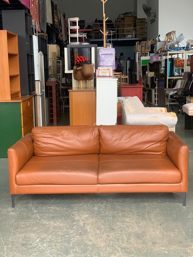 Leather Sofa jb outlet Furniture Home Living Furniture