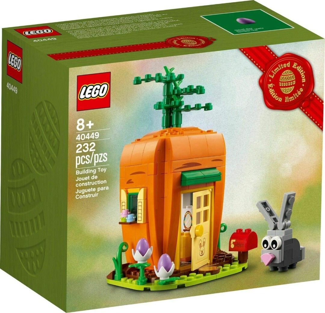 Bliv såret rolle skrive Lego 40449 Easter Bunny's Carrot House, Hobbies & Toys, Toys & Games on  Carousell