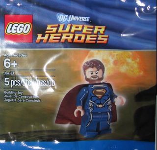 Lego DC Jor El Superman Polybag 5001623 Minifigure