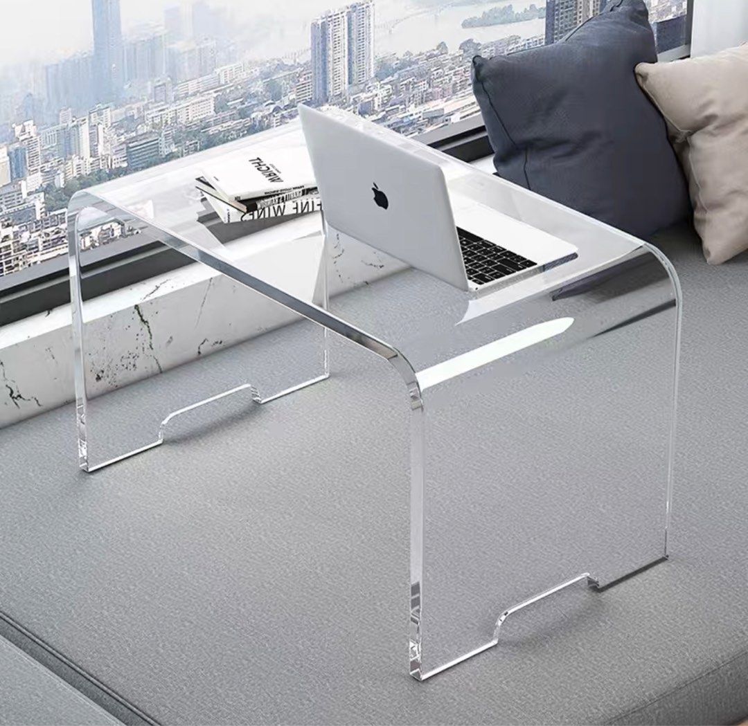 Modern acrylic side shop table