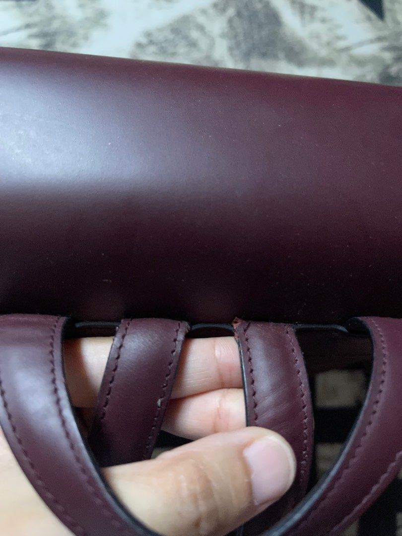 LOUIS QUATORZE MAROQUINERIE BACKPACK (Category: Backpacks) located in Cavite. Submitted by declutterqueen_ph (Listing ID 1237522938, Image 3). Description: ✅ STAND ALONE BAG ✅ ADJUSTABLE STRAP. CLEAN INSIDE AND OUT ✅ SEE LAST PIC FOR FLAW BUT THE BAG IS STILL FUNCTIONAL. ✅ PRELOVED. STILL PRETTY IN PERSON. RFS: DECLUTTERING. I WAS A COLLECTOR OF LQ MAROQUINERIE BAG BUT I NEED SPACE FOR NEW ITEMS. ☺️.