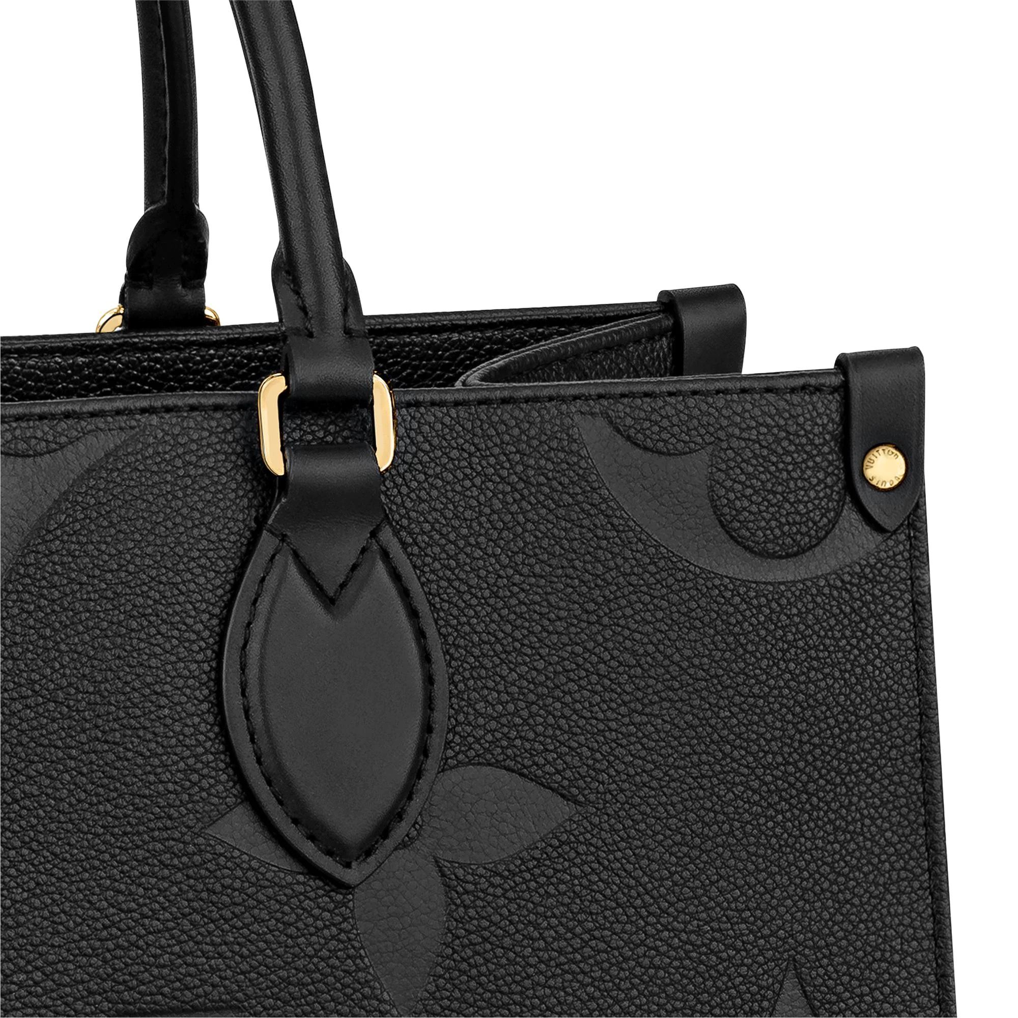 Onthego MM Bicolor Monogram Empreinte Leather - Handbags