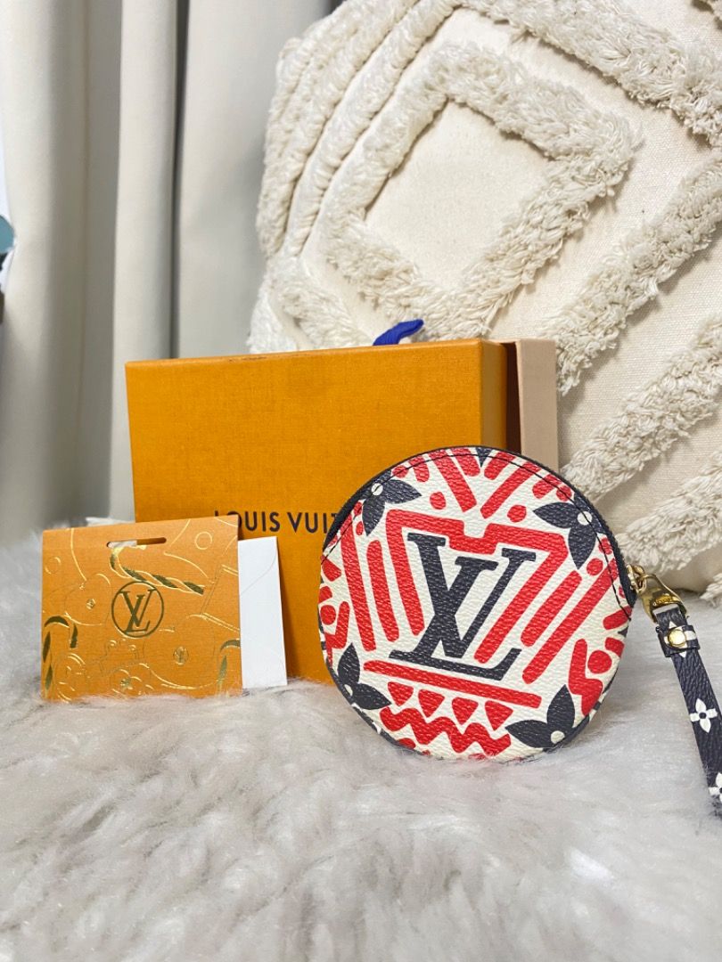 LOUIS VUITTON LV Crafty round coin purse Red Luxury Bags Wallets on Carousell