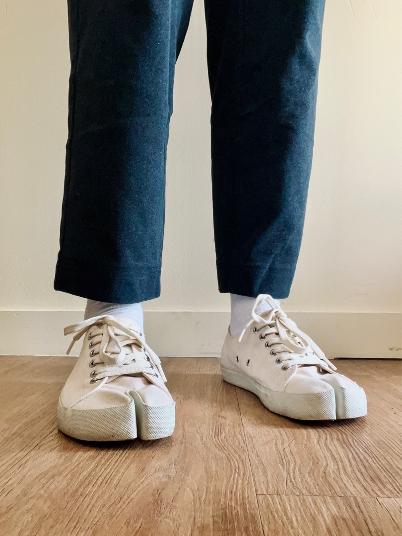 maison margiela x reebok tabi sneakers