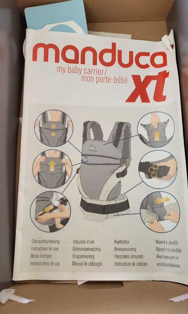 Manduca baby top carrier instructions