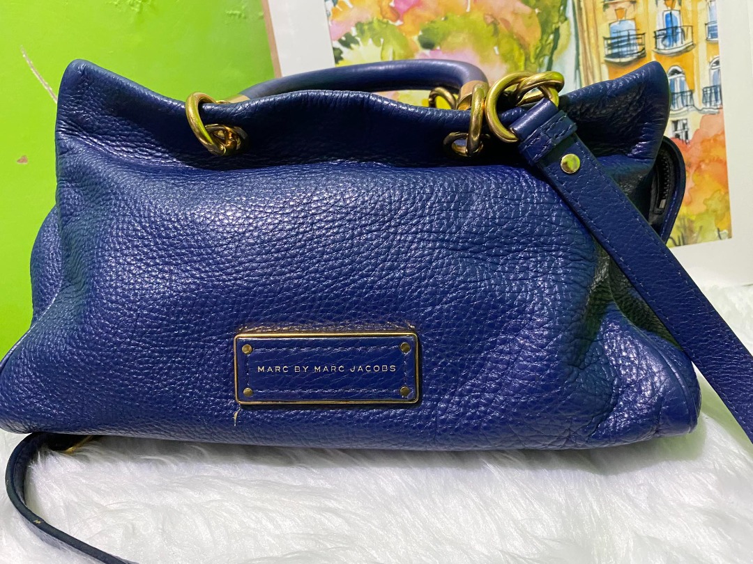 Marc by marc jacobs blue sale bag