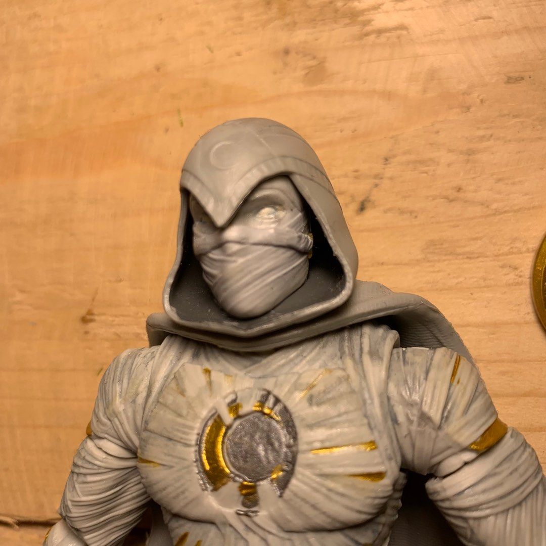 Marvel Legends moonknight (custom paint ), Hobbies & Toys, Toys & Games on Carousell