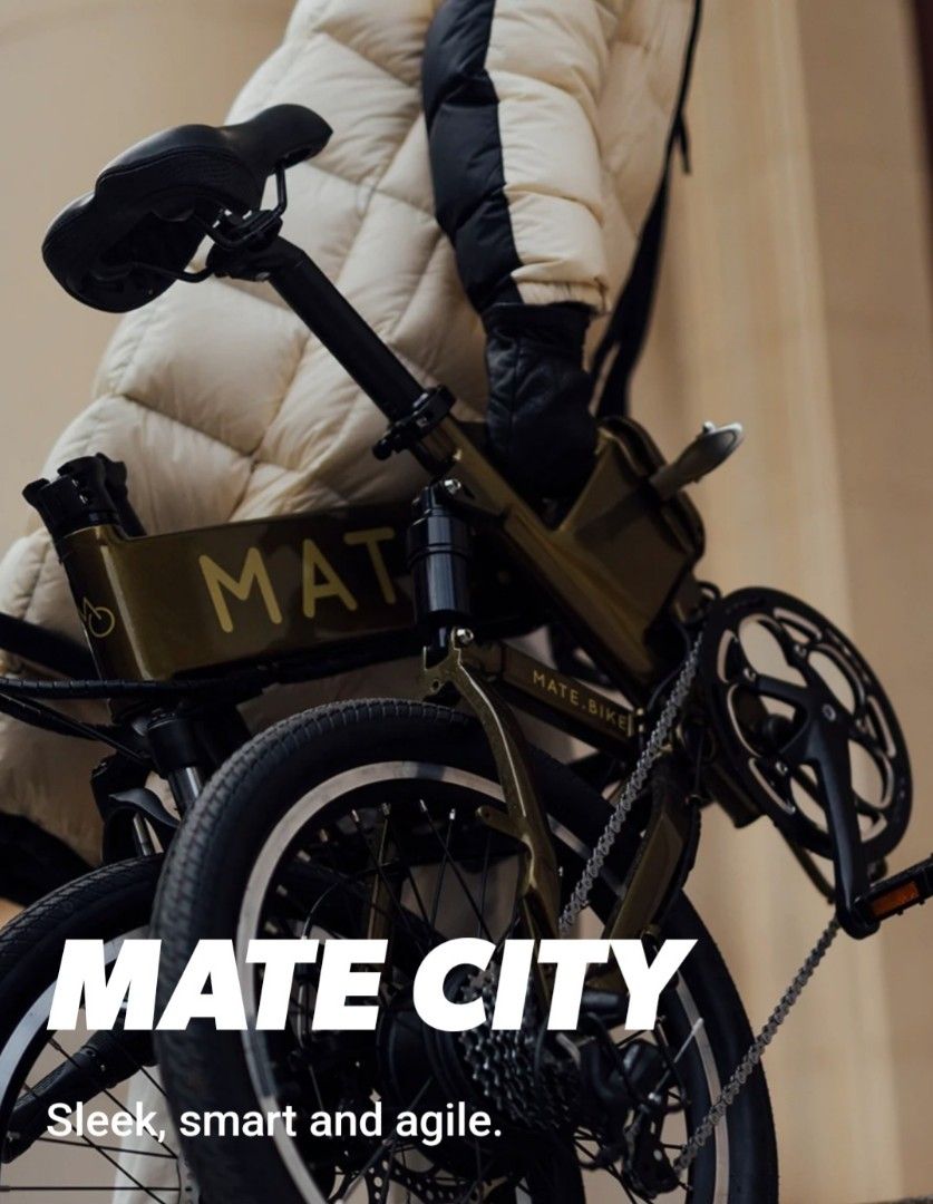 MATE e bike not for use in SG for export only Brand new 2