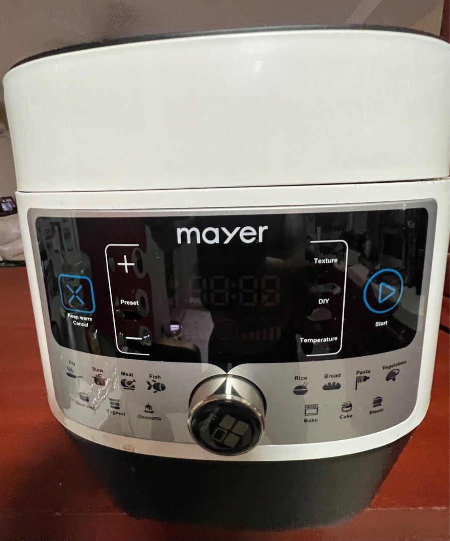 Mayer 6L MultiFunctional Pressure Cooker MMPC6062A, TV & Home