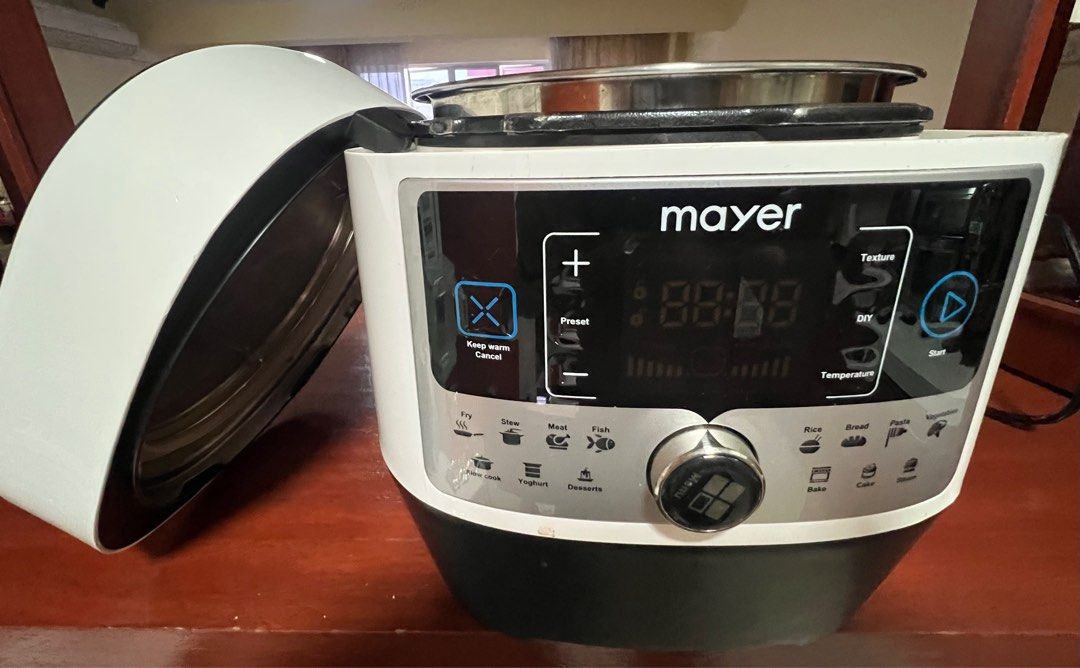 Mayer 6L MultiFunctional Pressure Cooker MMPC6062A, TV & Home