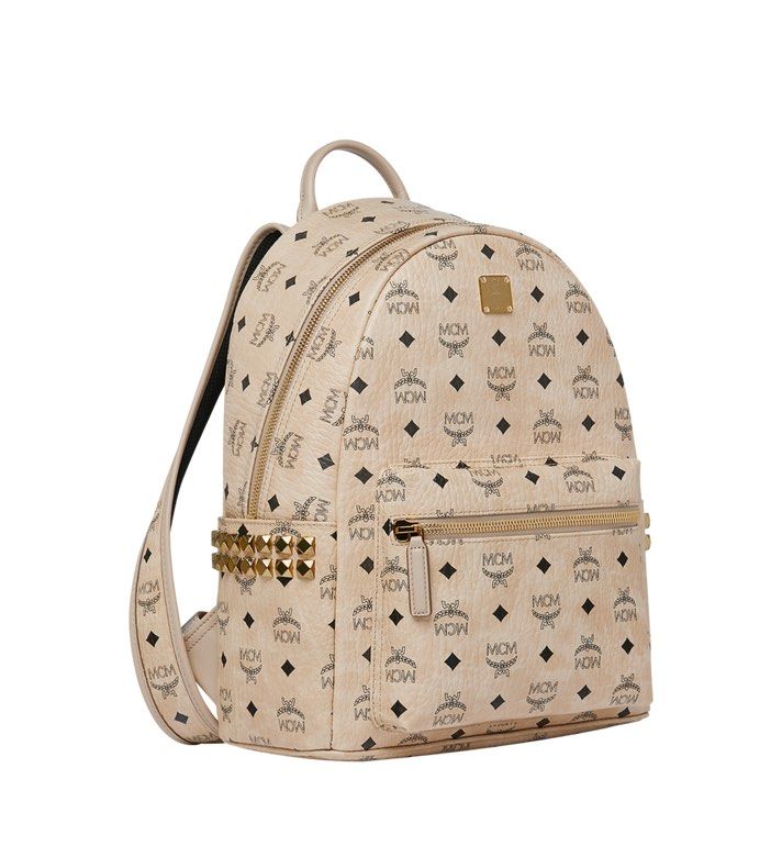 Mcm backpack top beige medium