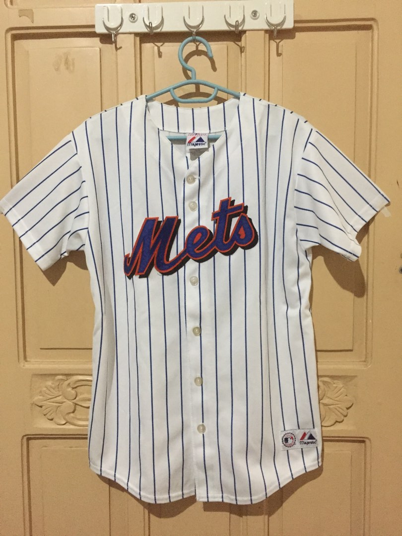 New York Mets Johan Santana Majestic T Shirt Jersey