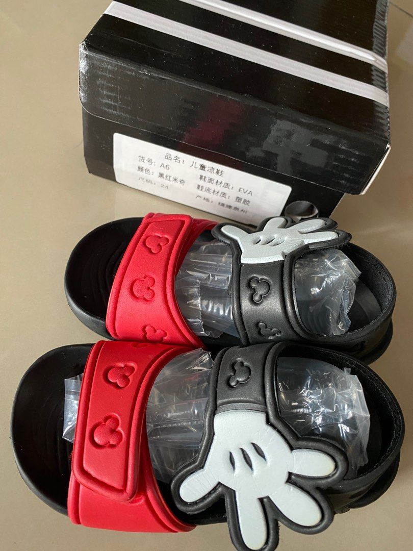 Mickey mouse outlet baby sandals