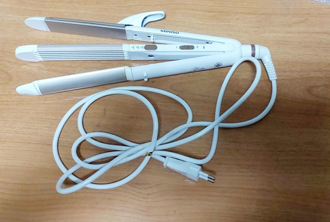 Miniso 3 in on sale 1 hair straightener review