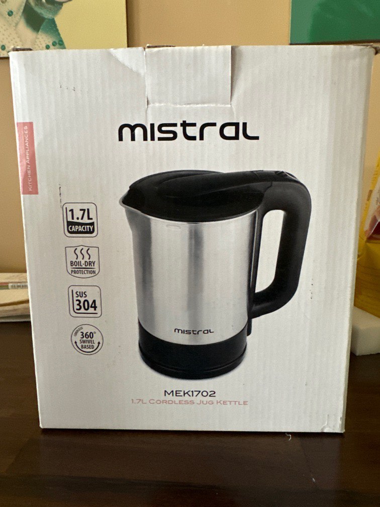 Mistral Electric Kettle, TV & Home Appliances, Kitchen Appliances