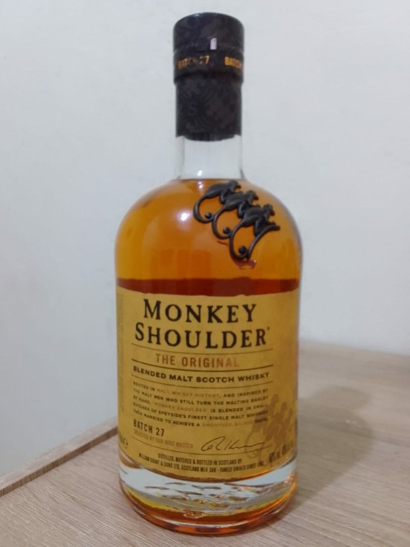 Monkey shoulder whiskey 700ml on Carousell