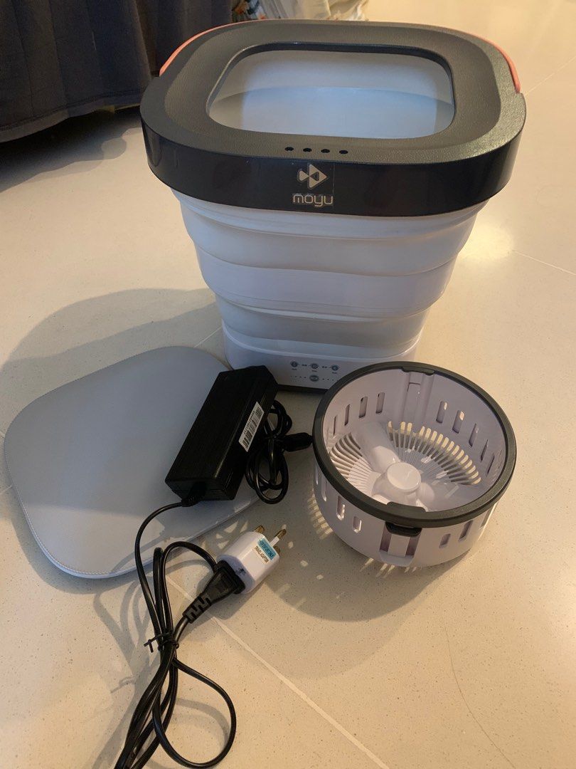 Moyu Portable Foldable Washing Machine, TV & Home Appliances, Washing