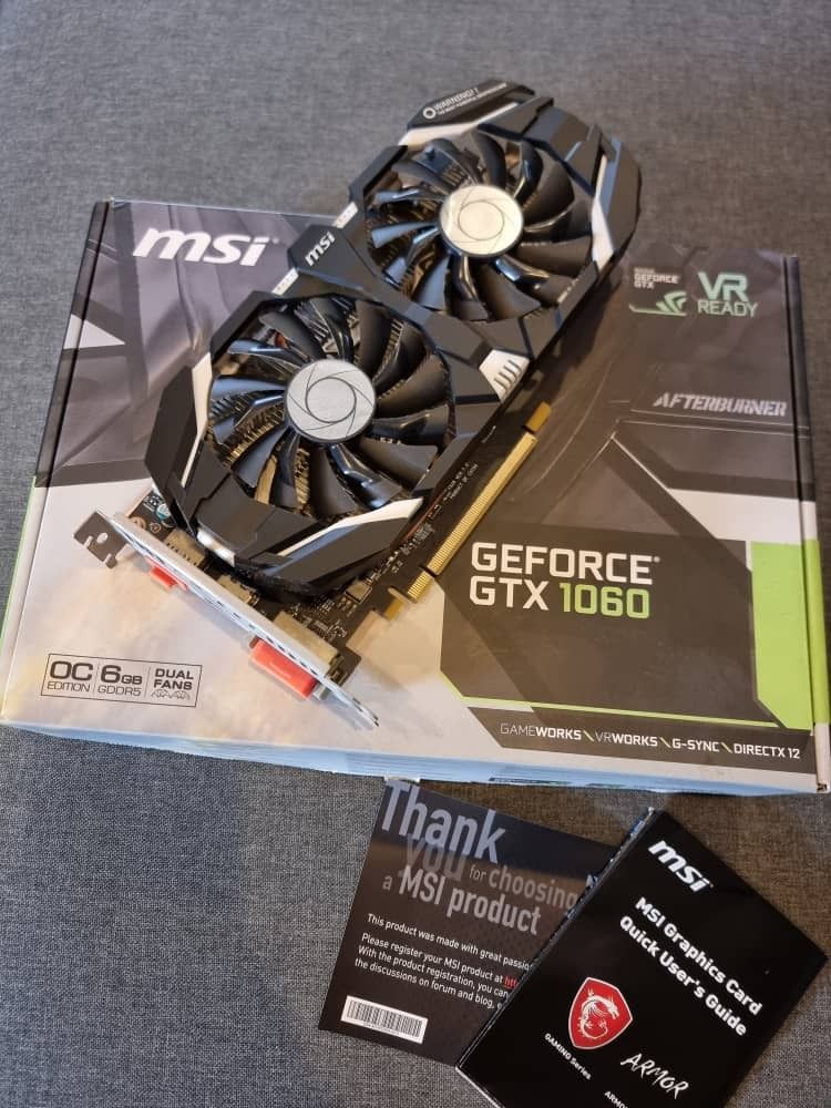 Specification GeForce GTX 1060 6GT OCV1