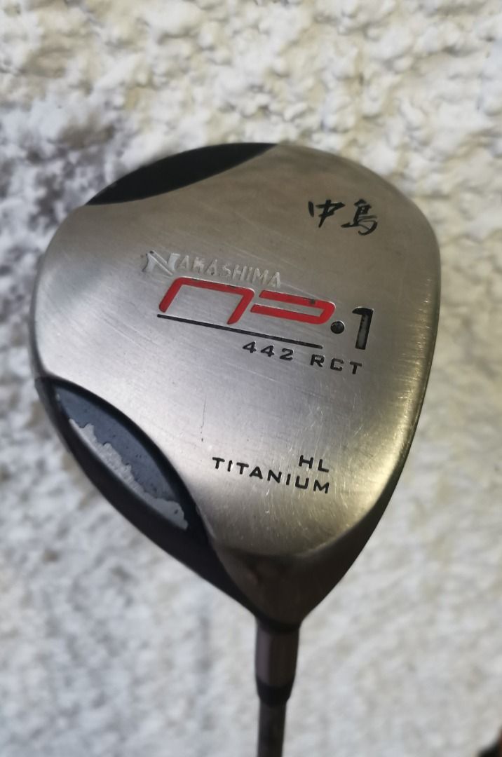 Nakashima 442 RCT HL TITANIUM Driver, Sports Equipment, Sports & Games, Golf on Carousell
