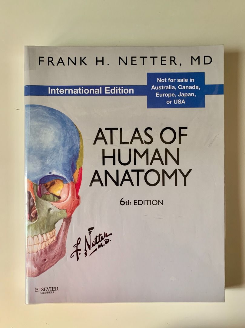 Netter Atlas of Human Anatomy (6th Edition) 人體解剖學書