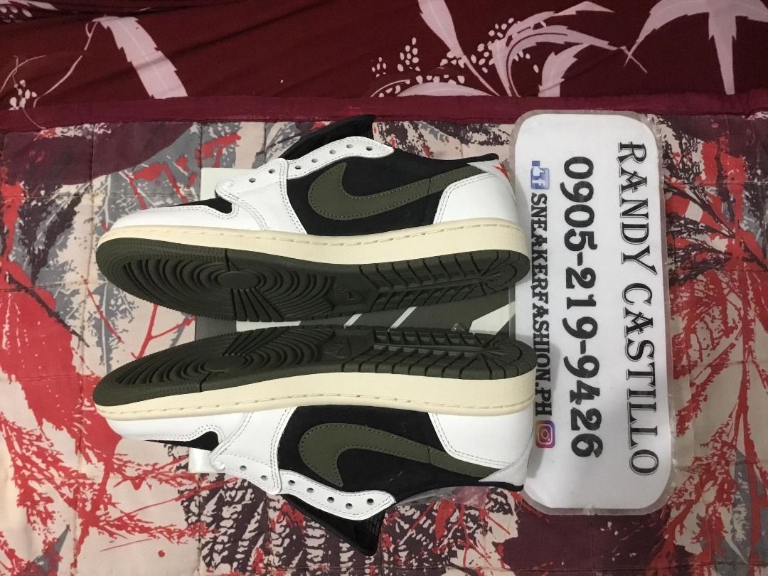 Nike Air Jordan 1 Low Travis Scott Olive size 8W