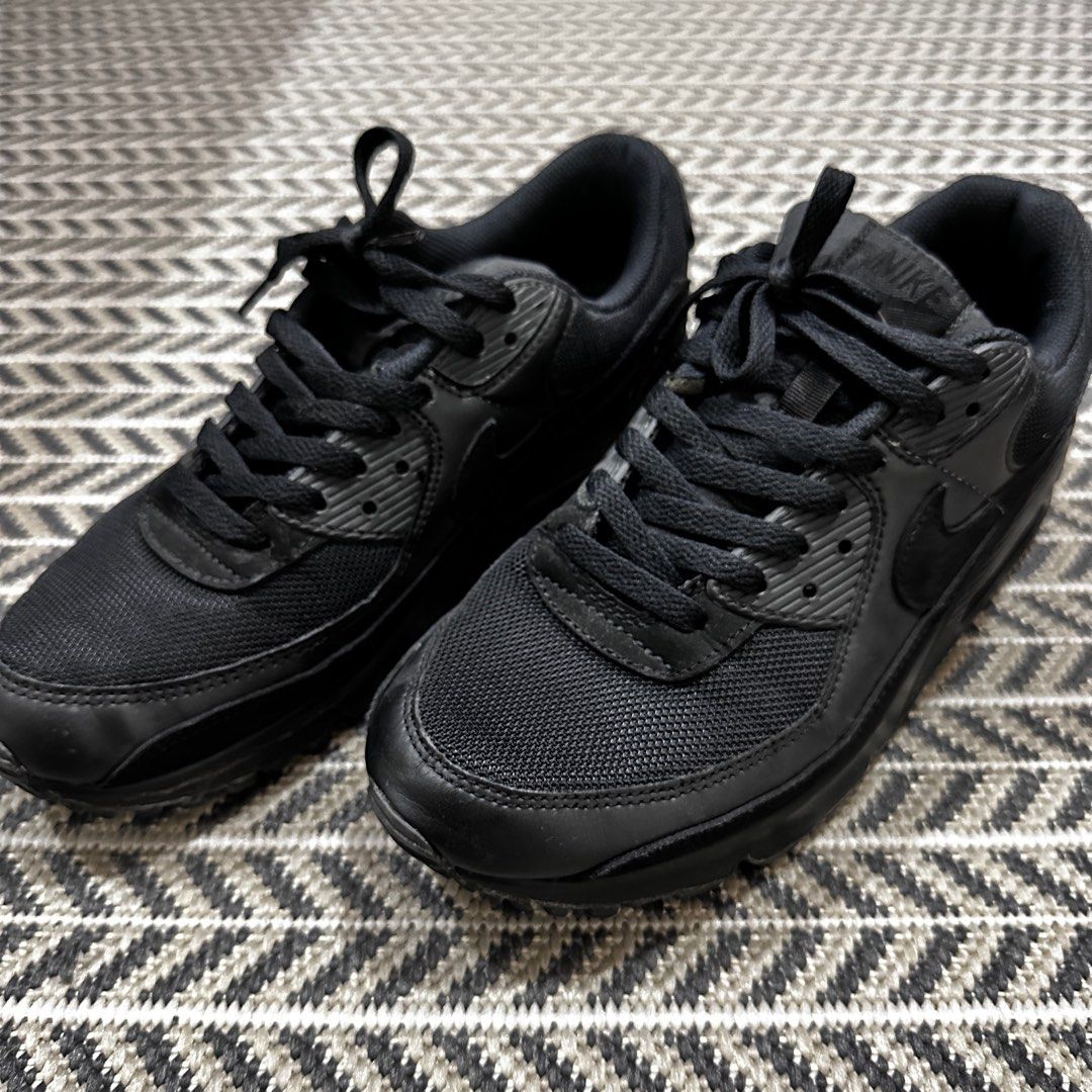 Nike Airmax90 Triple Black Size US10 UK9 Men s Fashion