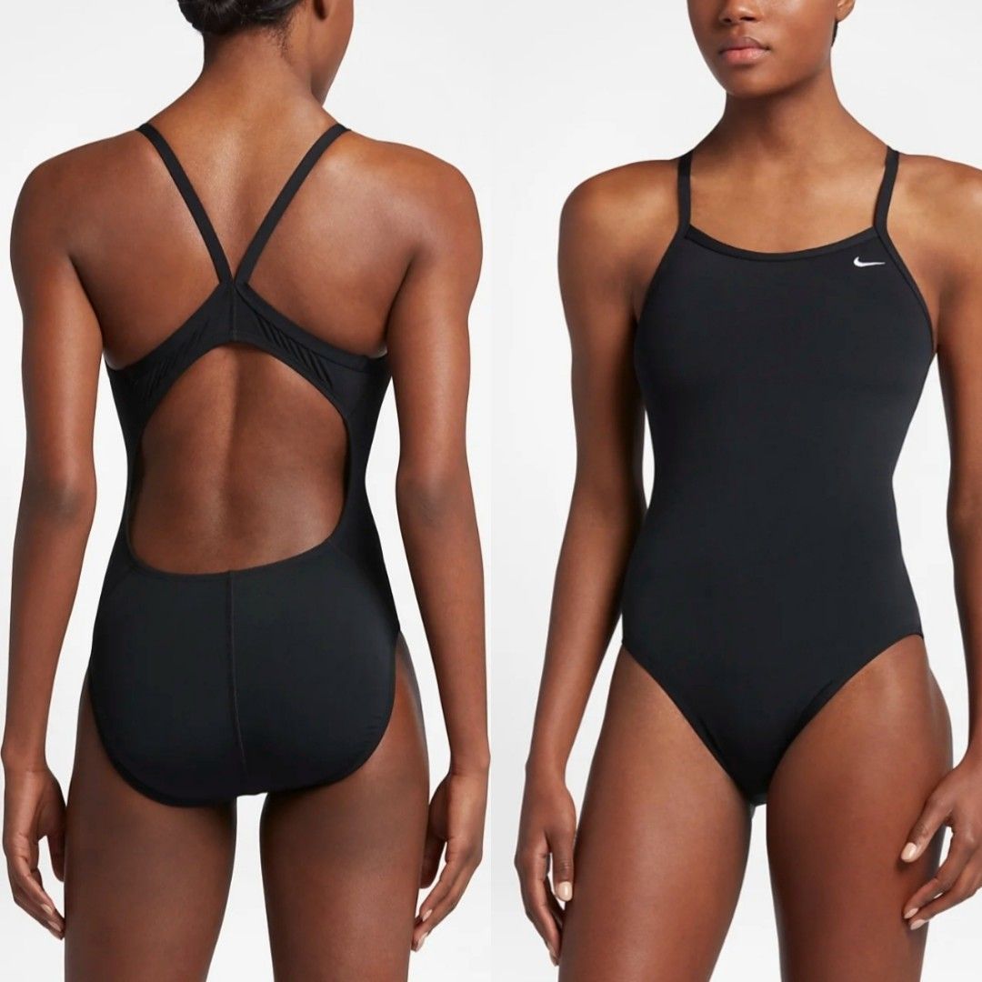 Black nike one piece outlet