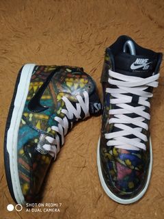 Nike Dunk High Concept- Stained Glass