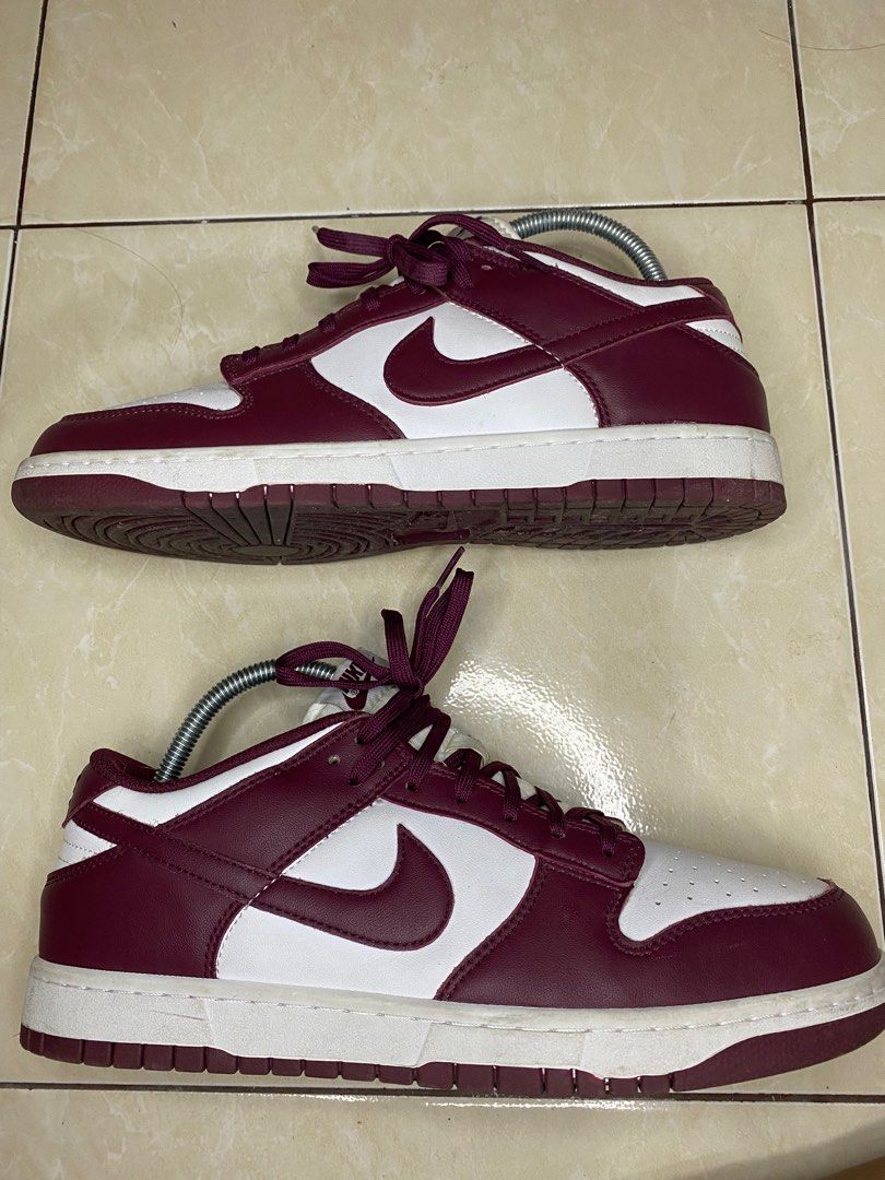 dunk low maroon