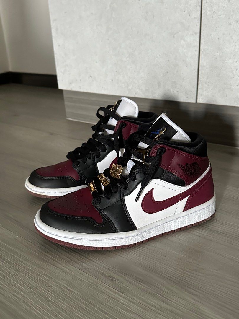 Gold and shop burgundy jordans