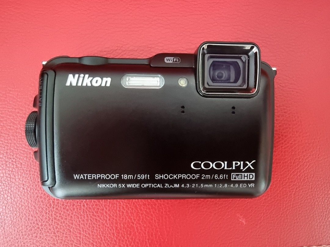 Nikon Coolpix AW120 Waterproof Camera, Photography, Cameras on Carousell