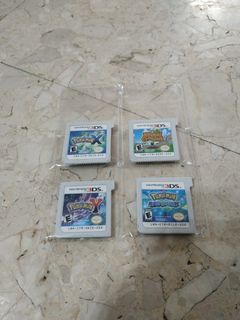 Nintendo 3ds Pokémon X/Y/Alpha Sapphire and Animal Crossing