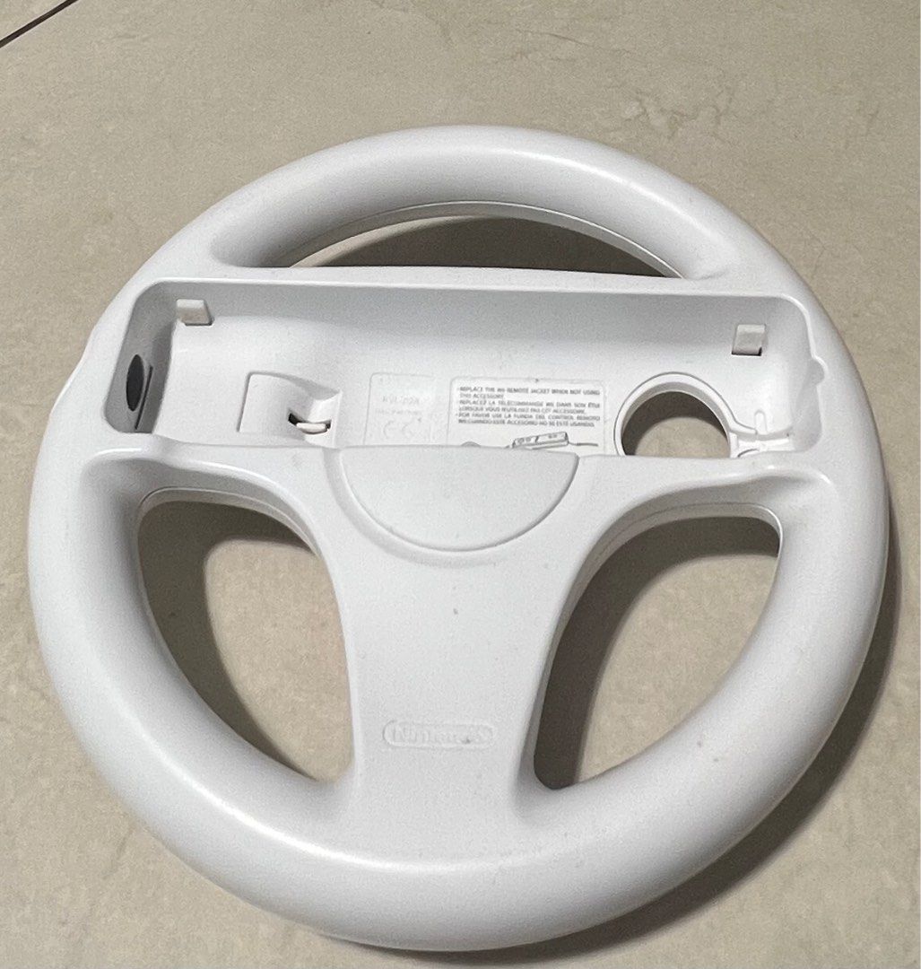 Nintendo Wii Steering Wheel!!, Video Gaming, Video Games, Nintendo on
