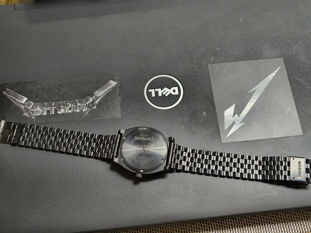 Nixon time teller discount metallica