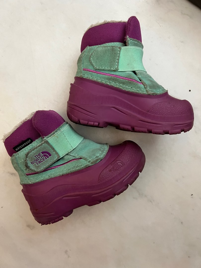 The north top face baby boots