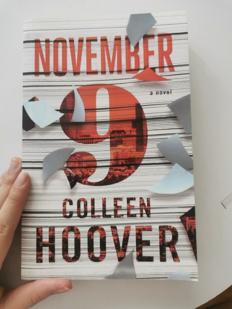 November 9 colleen hoover book on carousell