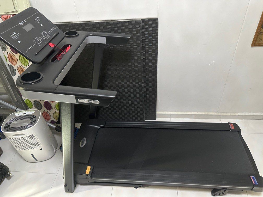 Folding Treadmill with Incline 2.5HP 12KM/H Electric Treadmill for Home Foldable, Bluetooth Music Cup Holder Heart Rate Sensor Walking Running Machine for Indoor Home Gym Exercise Fitness