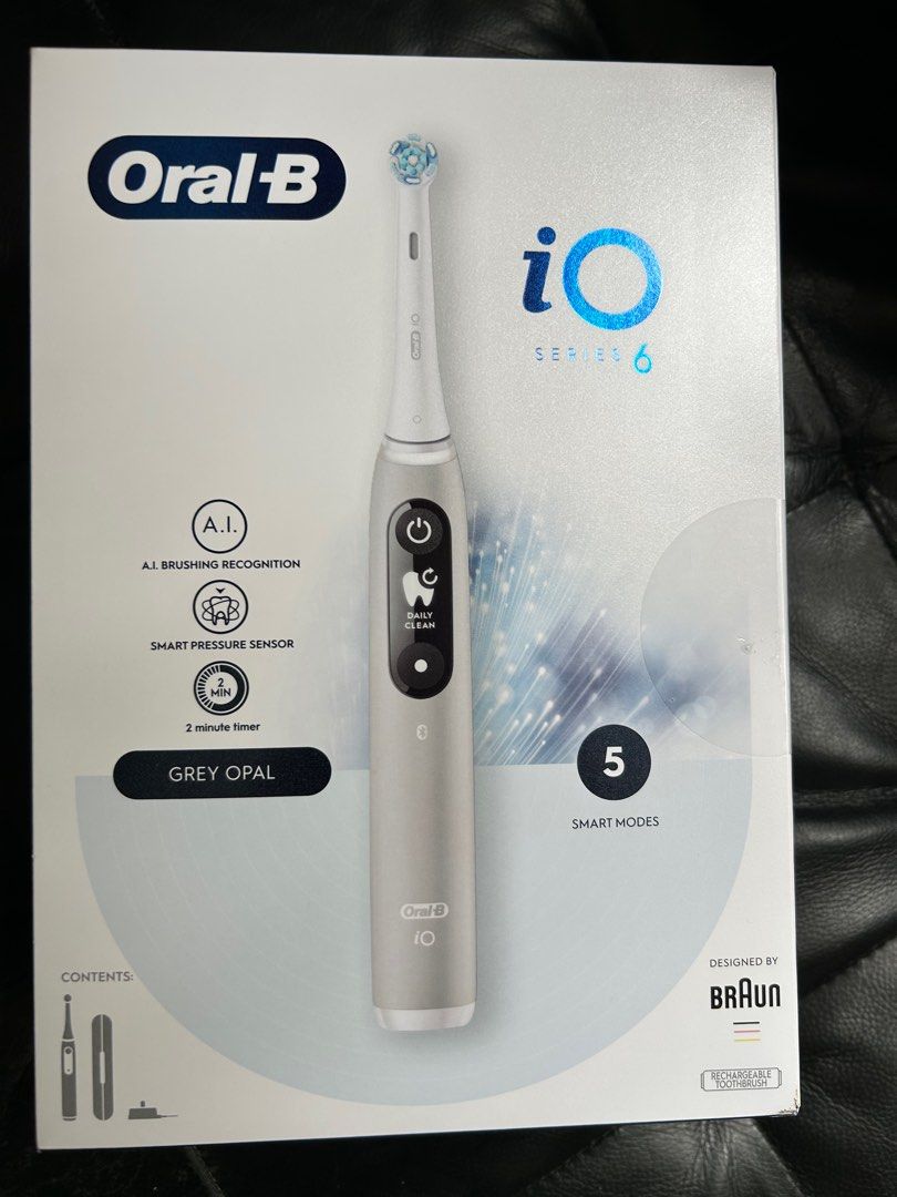 Oral-B iO 6 磁動/電動牙刷（全新未開封）, 美容＆化妝品, 健康及美容