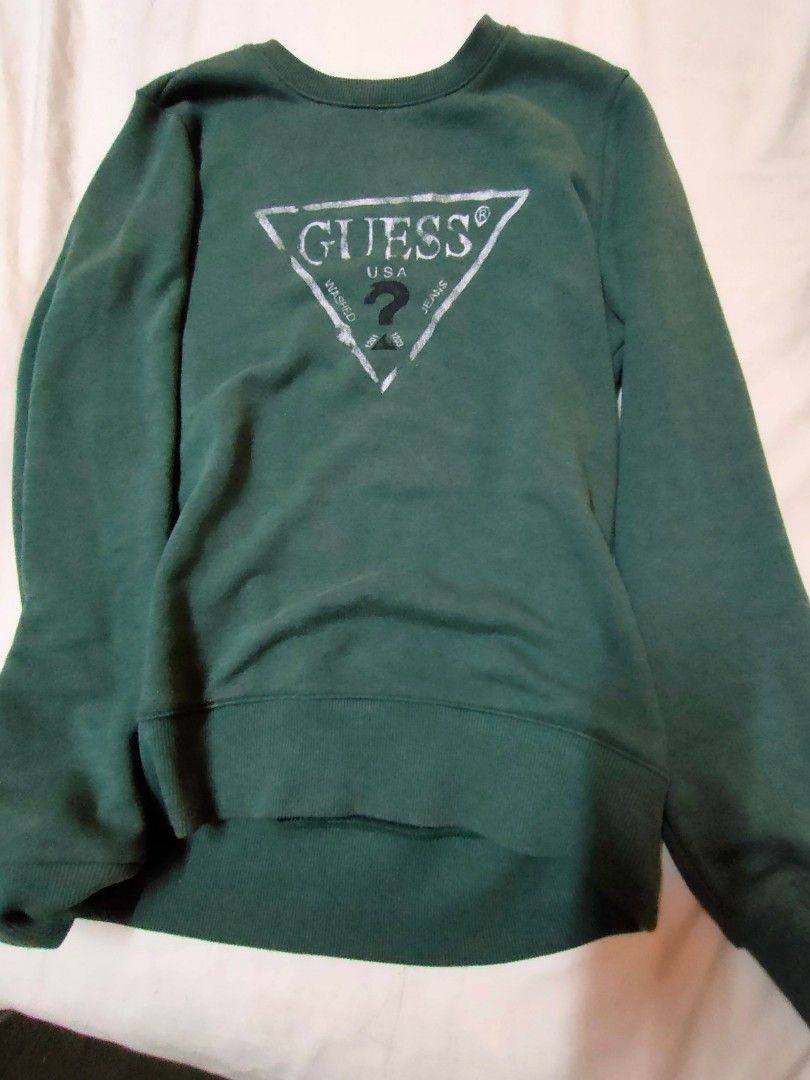 Original Guess Sweatshirt Women s Fashion Tops Longsleeves on