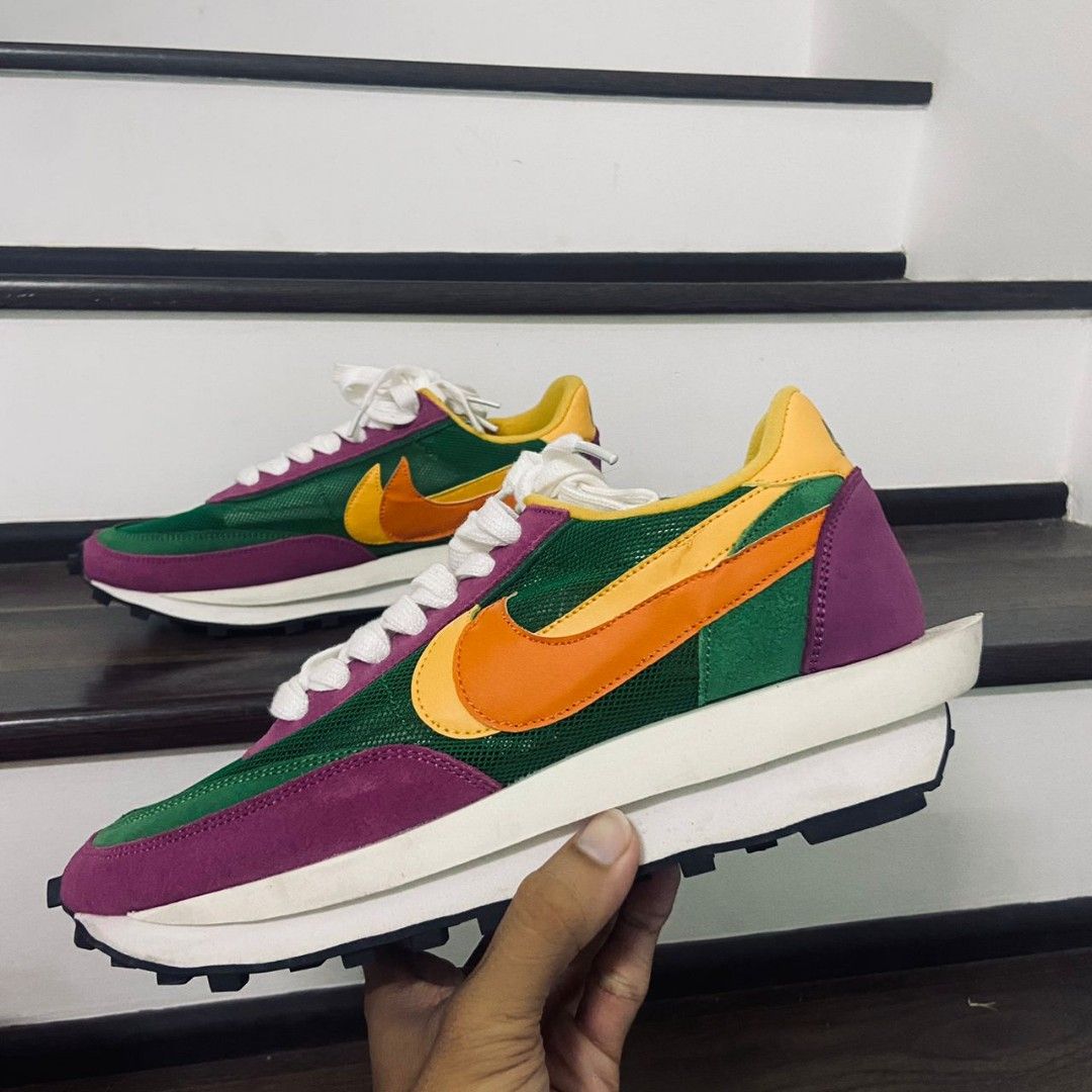 Nike x sacai pine green deals