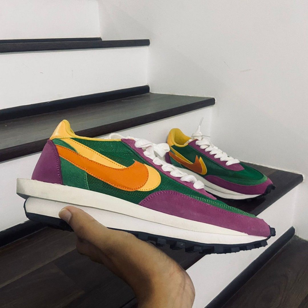 Nike x sacai pine green deals