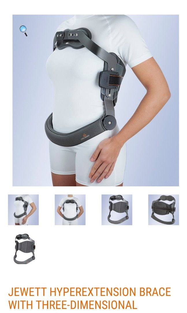 Orliman Jewett hypertension brace with three dimensional sternal