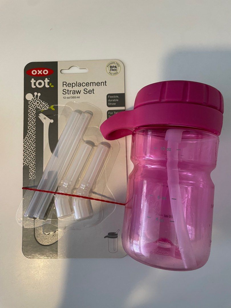 OXO tot Grow Cup Straw replacement, Babies & Kids, Nursing & Feeding,  Breastfeeding & Bottle Feeding on Carousell