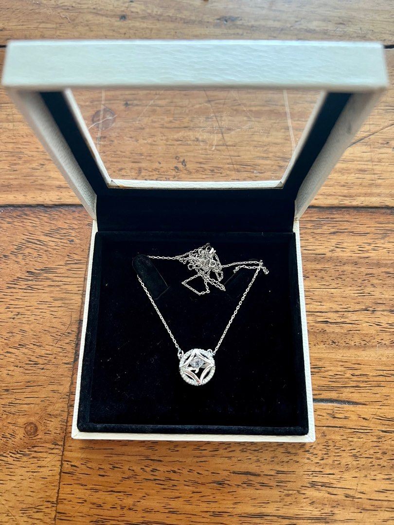 Pandora Necklace (Brand New) (Category: Necklaces) located in Quezon City. Submitted by pusachow (Listing ID 1238060359, Image 1). Description: Brand New Pandora Necklace with Pendant and Box. Was handed over to me but not used as I don’t wear jewelry much..