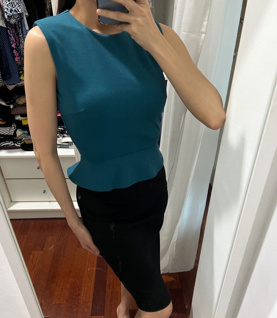 Peplum deals pencil dress